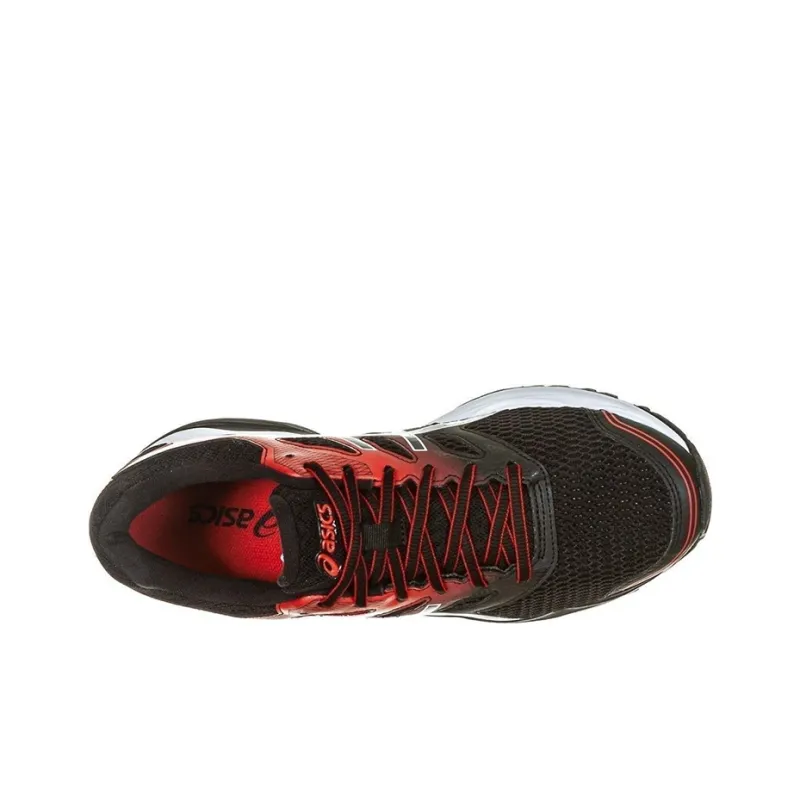 Asics Gel-Shogun 2 Wear-Resistant Low-Top Running Shoes Men's Black Orange-2