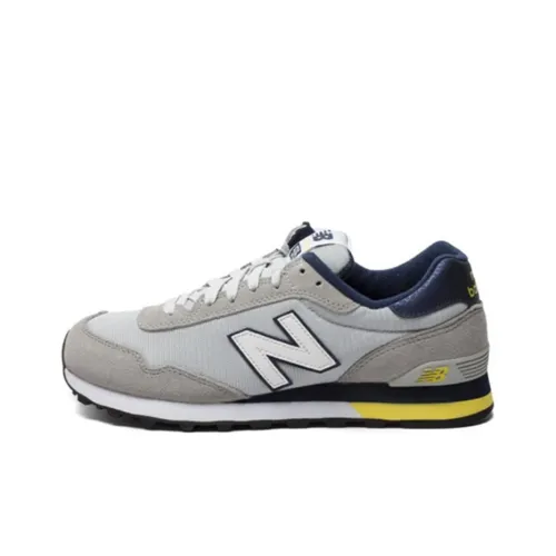 New Balance NB 515 Running Shoes Men Low-Top Gray/White/Yellow/Black