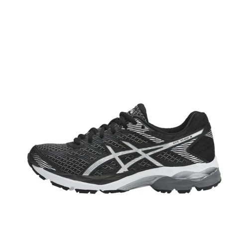 Asics Gel-Flux 4 Running Shoes Women's Low-Top Black/Silver