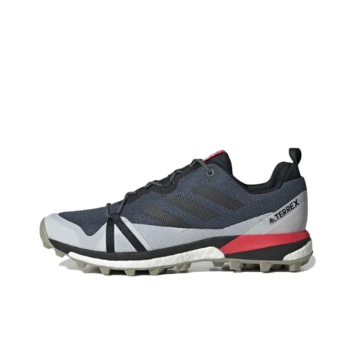 Adidas Terrex Skychaser Running Shoes Men Low-Top Navy Blue