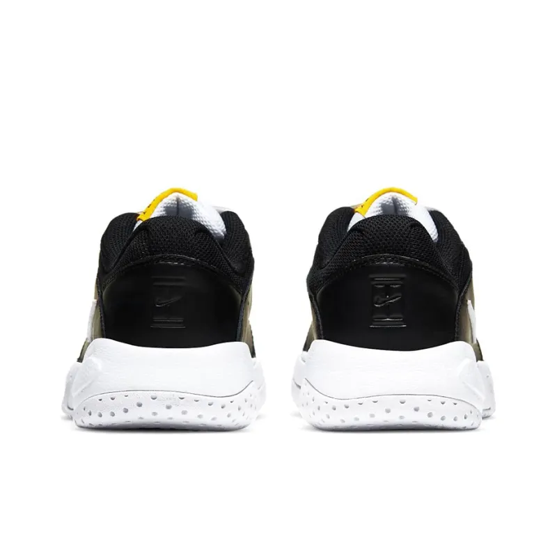 Nike Court Jr. Lite 2 'Black Yellow White' Gs-4