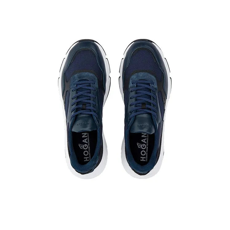 HOGAN Hyperlight Low-Top Casual Shoes Men's Blue-3