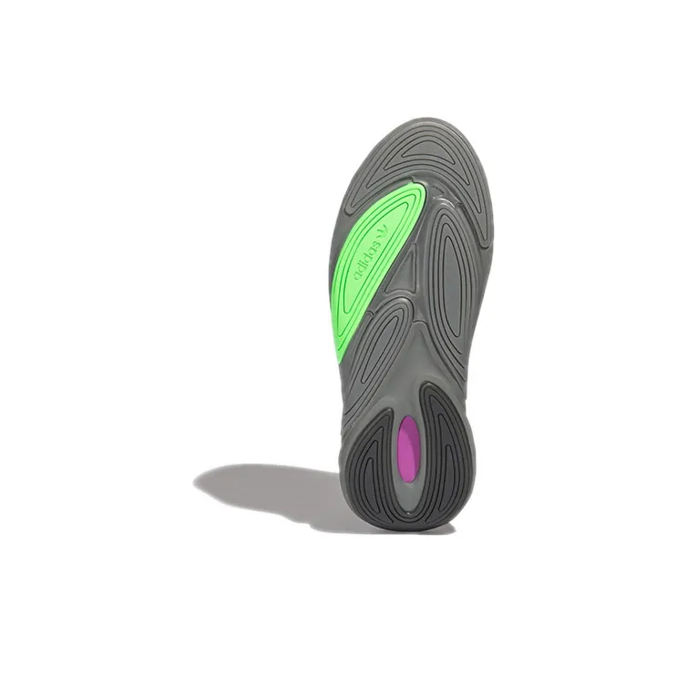 Adidas Ozelia Black Purple Screaming Green-5