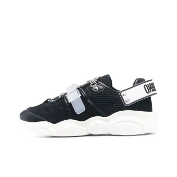 MOSCHINO Teddy Bear Low Top Casual Shoes Men's Black