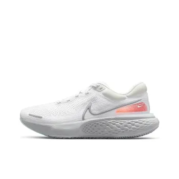 Nike ZoomX Invincible Run Flyknit White Pure Platinum Chile Red