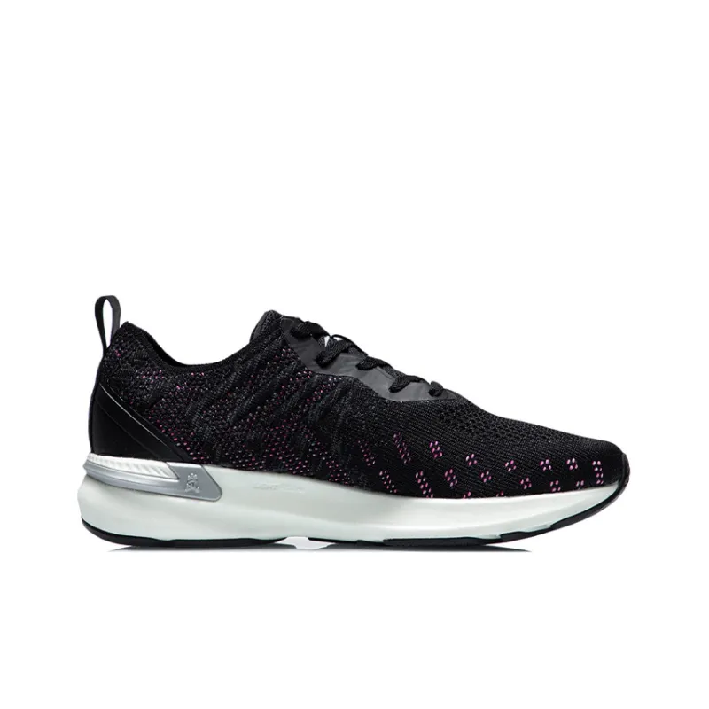 LiNing Arashi Rebound Low Top Running Shoes Women's Ebony Black-1