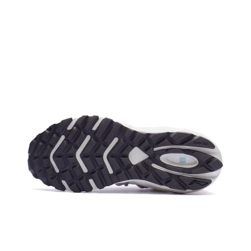 LiNing Cloud Shield PLUS Durable Breathable Low Top Running Shoes Women's Mist White-4