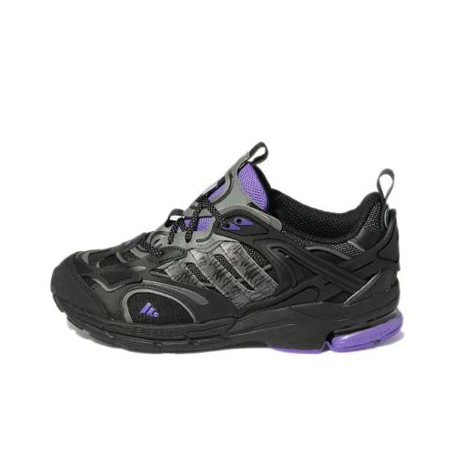 Adidas Spiritain 2000 Running Shoes Unisex Low-Top Black/Gray/Purple