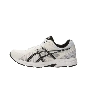 Asics Gel-Contend 3 Breathable Low-Top Running Shoes Men's White Black