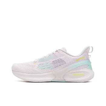 361° Flying Wing Abrasion Resistant, Breathable, Lightweight Low Top Running Shoes Women's Pink Cyan