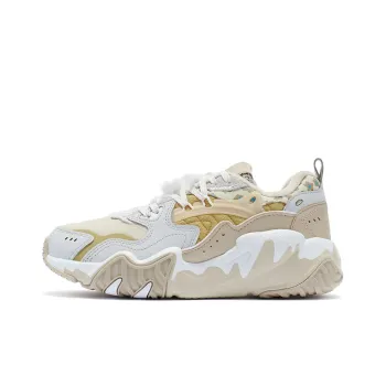 LiNing Cat Paw Lite Slip Resistant, Abrasion Resistant, Breathable Low Top Running Shoes Women's Milk Candy Yellow