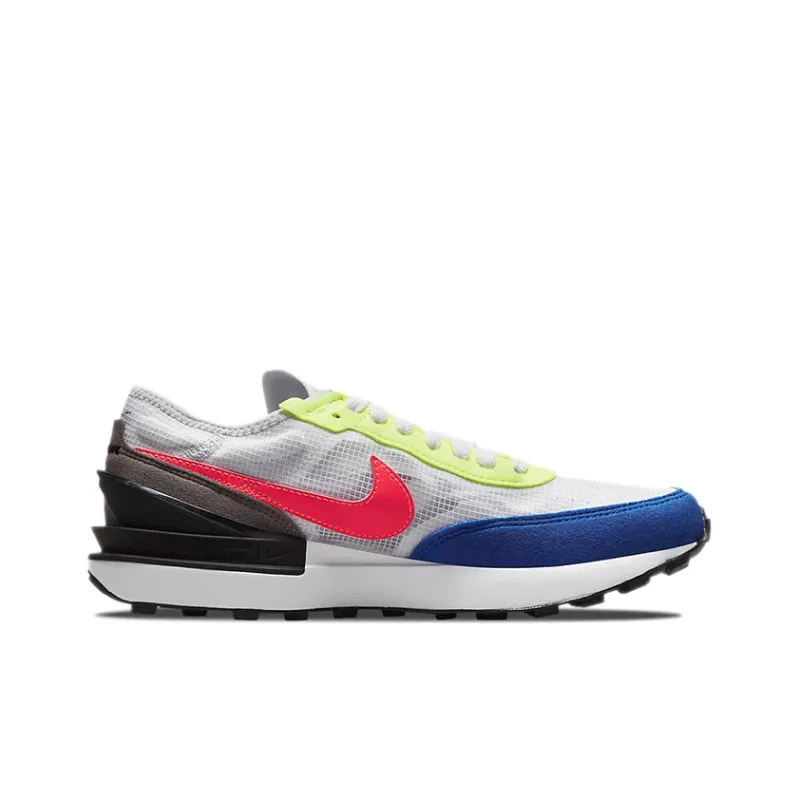 Nike Kids Waffle One "White Bright Crimson" Sneakers-1