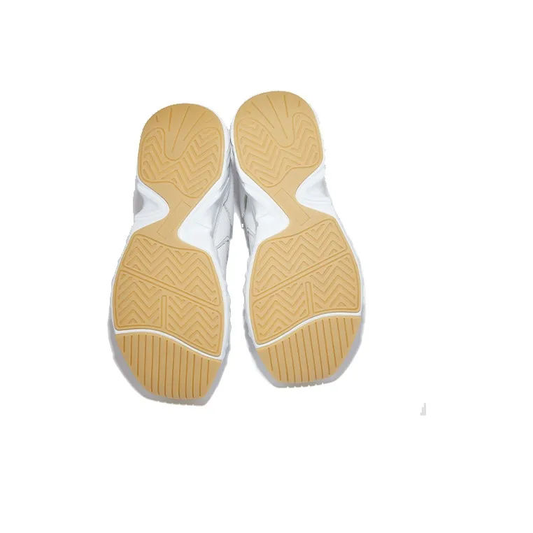 Acne Studios Shock Absorbers With Slip Resistant And Abrasion Resistant Properties Low Top Running Shoes Men's White-4