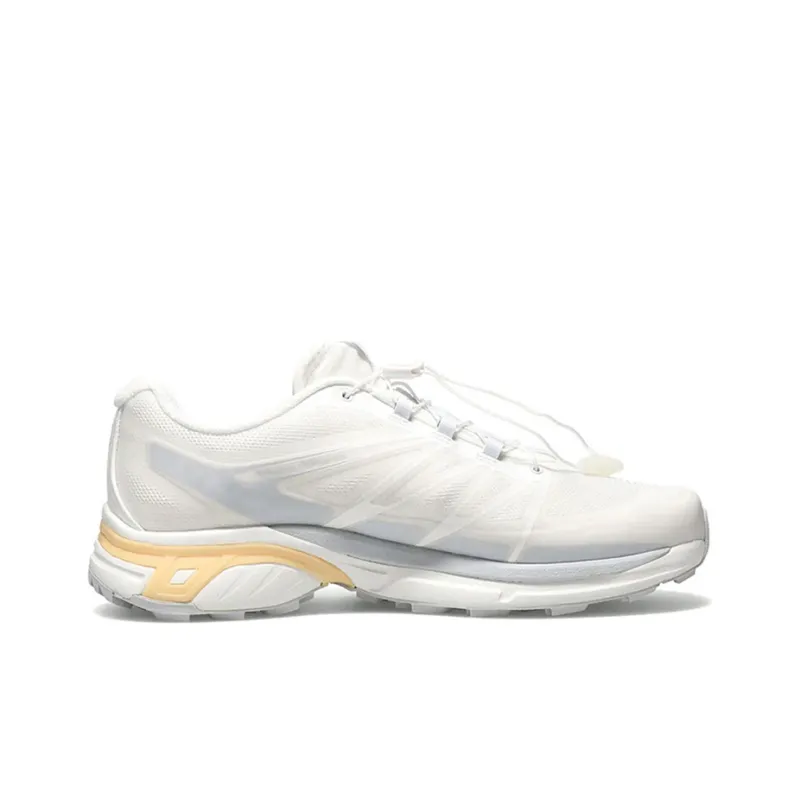 SALOMON XT Wings 2 Cushioning, Slip Resistant, Abrasion Resistant Support Low Top Casual Shoes Unisex White-1
