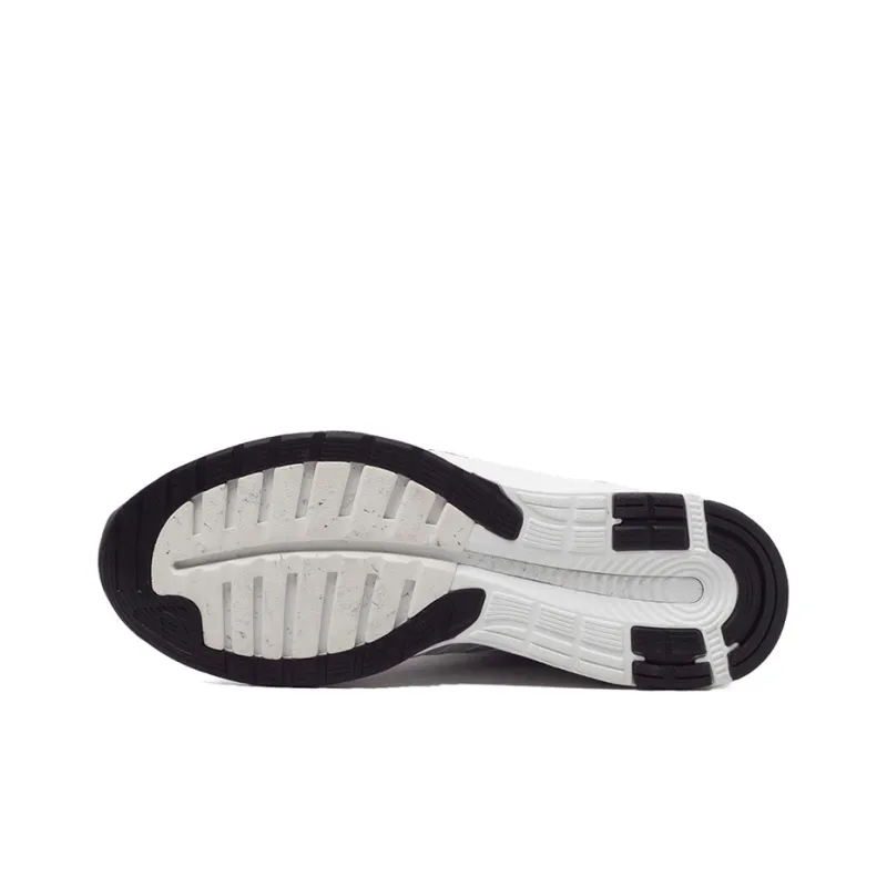 Asics Fuzex Anti-Slip And Wear-Resistant Breathable Low-Top Running Shoes Men's White Gray-5