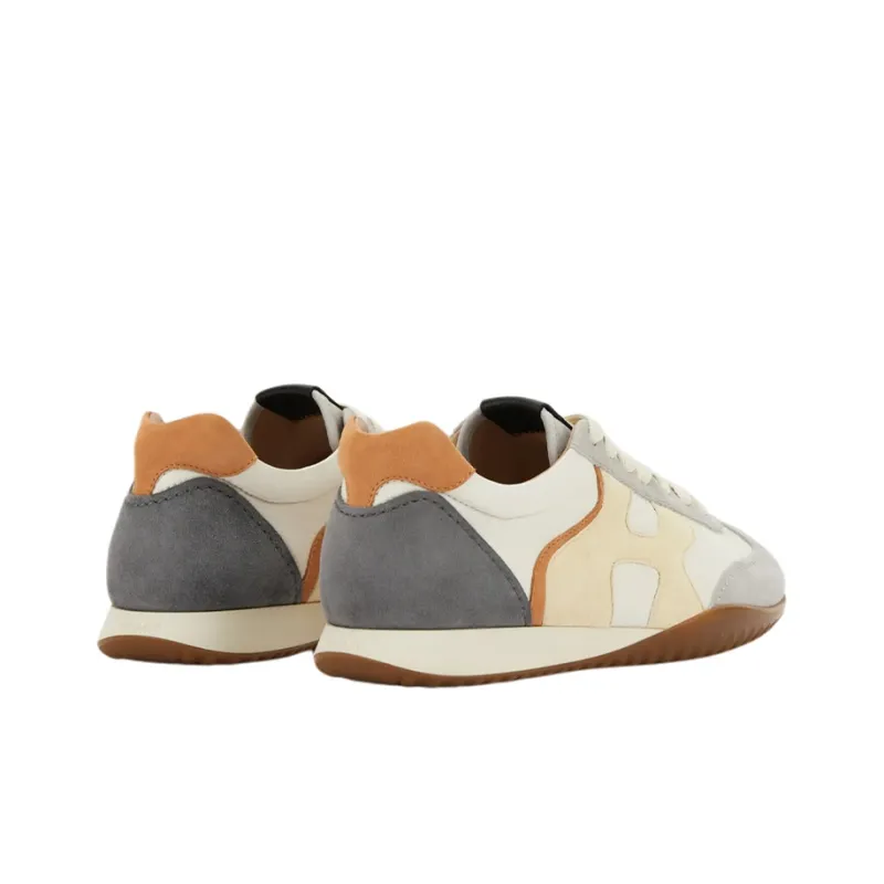 HOGAN Olympia Casual Shoes Women's Low-Top Ivory White-3