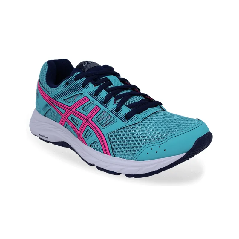Asics Gel-Contend 5 Running Shoes Women's Low-Top Blue/Pink-2