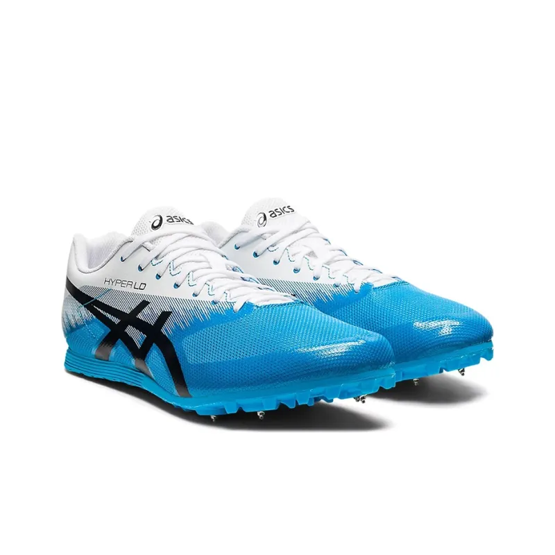 Asics Hyper LD 6 Breathable Low Top Running Shoes Unisex Blue White-2