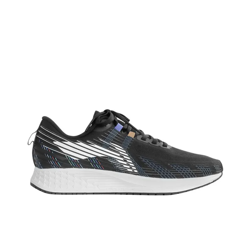 LiNing Red Hare 4 Cushioning Anti Slip Wear Resistant Breathability Low Top Casual Shoes Men's Black-1