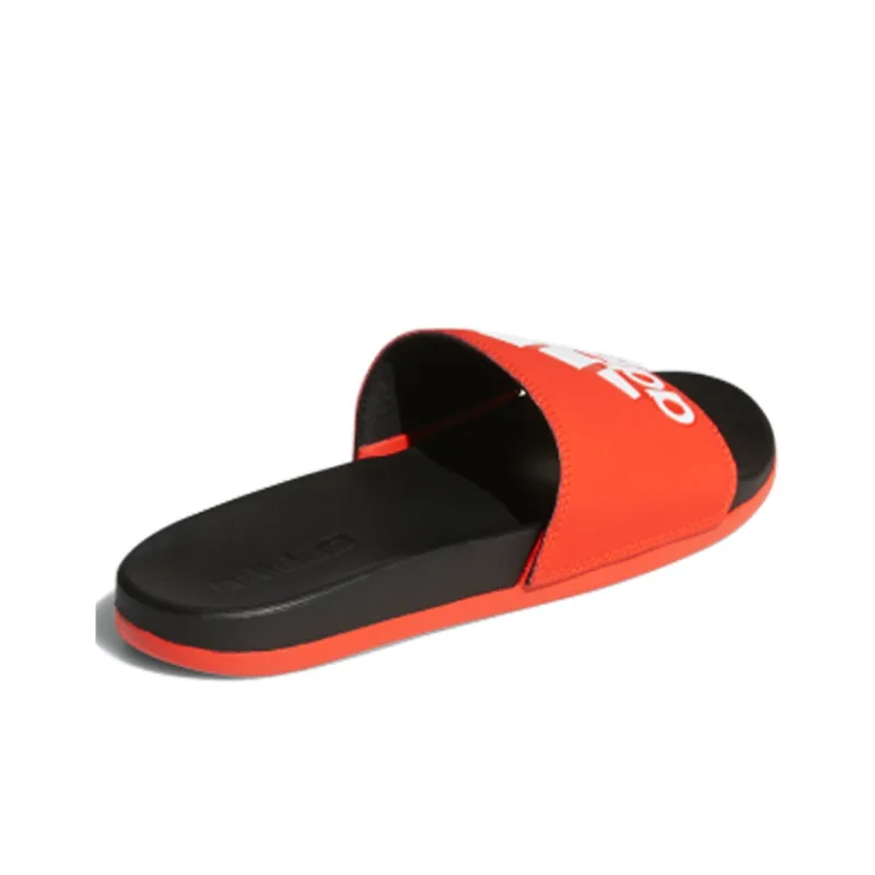 Adilette Adidas Comfort Slides 'Active Red'-2