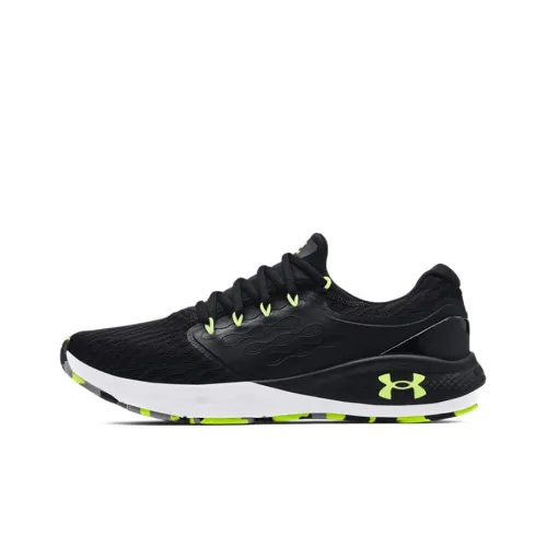 Under Armour Charged Vantage Running Shoes Men Low-Top Black/Green