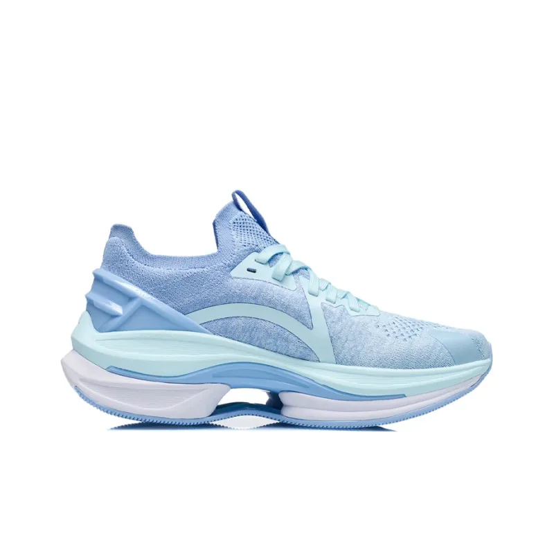 LiNing WuShi 5S 1.0 Breathable Cushioning Anti Slip And Wear Resistant Low Top Running Shoes Women's Aqua Blue-1