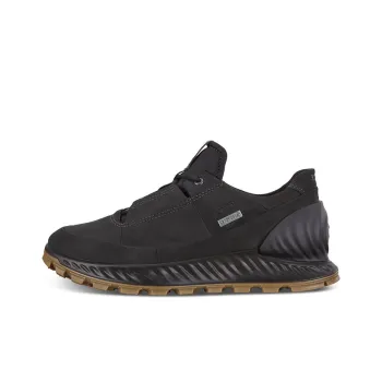 Ecco Exostrike Low-Top Running Shoes Men's Black Retro Sports