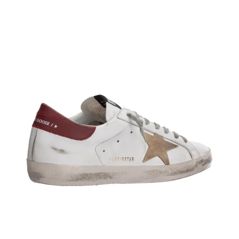 Golden Goose Super Star Stylish Skateboarding Shoes Men's White-3