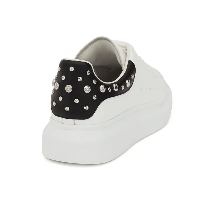 Alexander McQueen Oversized Sneaker 'White Studd'-3