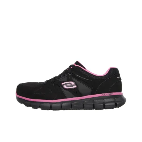 Skechers Synergy Running Shoes Women's Low-Top Black/Pink