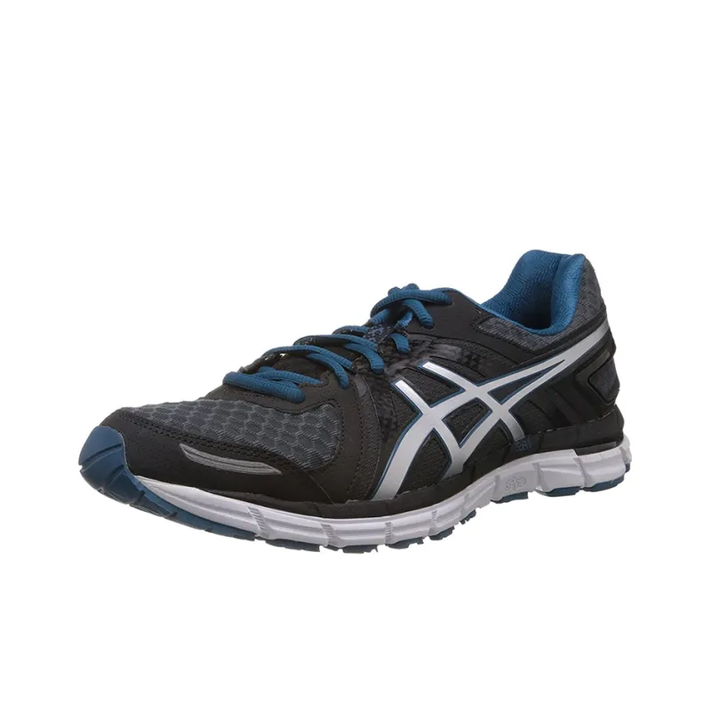 Asics Gel-Excel 33 2 Wear-Resistant Low-Top Running Shoes Men's Black Silver-2
