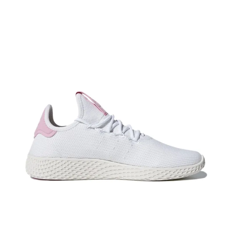 Adidas Tennis Hu Pharrell White Pink Women's-1
