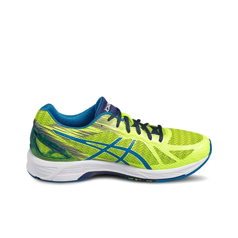 Asics Gel-Ds Trainer 22 Nc Wear-Resistant Low-Top Running Shoes Men's Yellow Blue-1