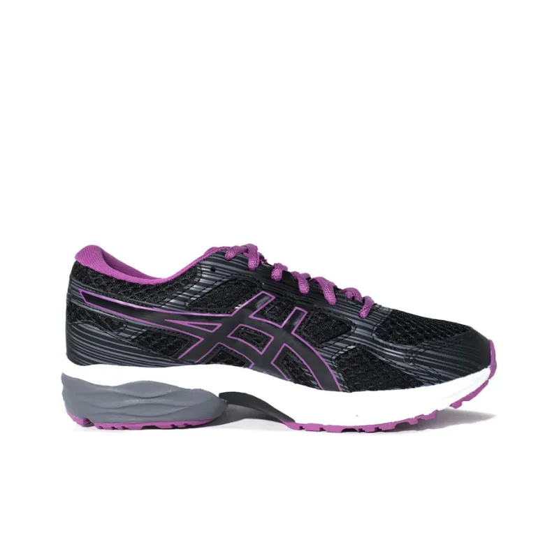 Asics Gel-Equation Running Shoes Women's Low-Top Black/Purple-1