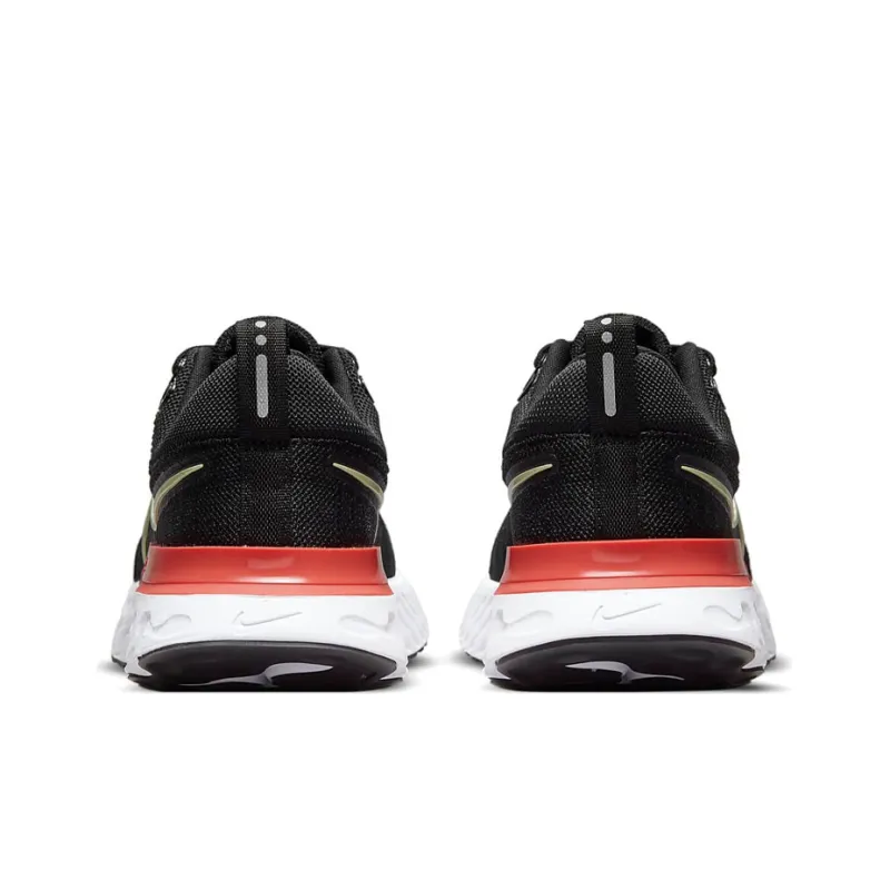 Nike React Infinity Run Flyknit 2 'Black Orange' Women's-4