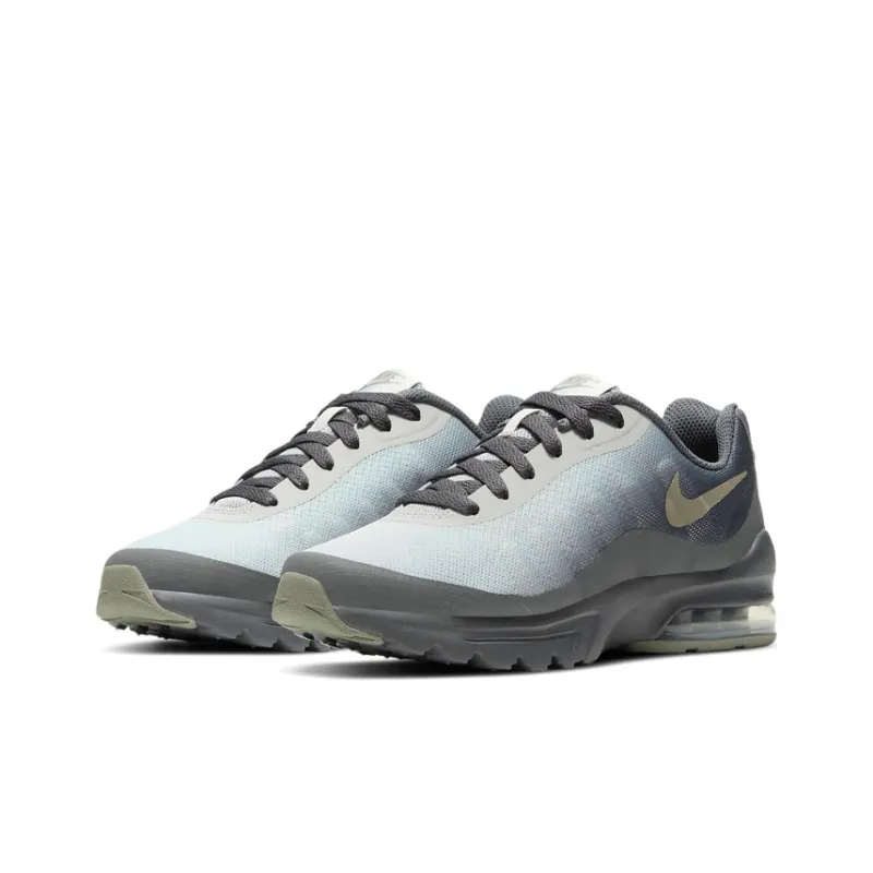 Nike Air Max Invigor Cushioned Slip-Resistant Breathable Low-Top Running Shoes GS Smoke Gray-2