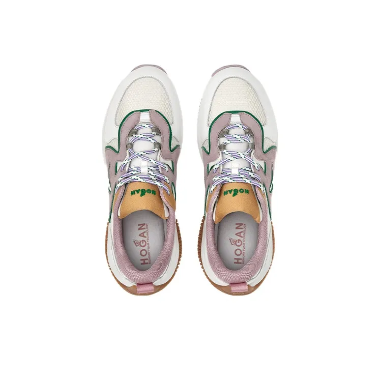 HOGAN Colour-block Lace-up Sneakers-2