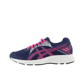 Asics Jolt 2 Anti-Slip Wear-Resistant Low-Top Running Shoes Women's Blue Pink