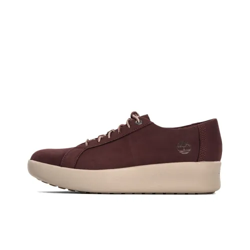 Timberland Berlin Park Running Shoes Women's Low-Top Burgundy/White