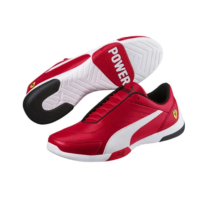 PUMA Scuderia Ferrari Kart Cat III Running Shoes Men Low-Top Red-3