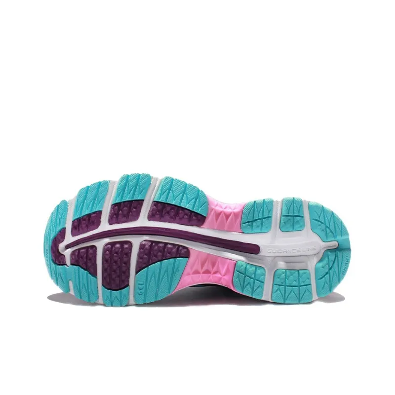 Asics GEL-Nimbus 18 Running Shoes Women's Low-Top Grape Purple-4