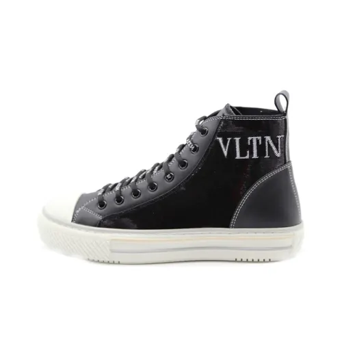 Valentino VLTN Stylish Skateboarding Shoes Women's Black