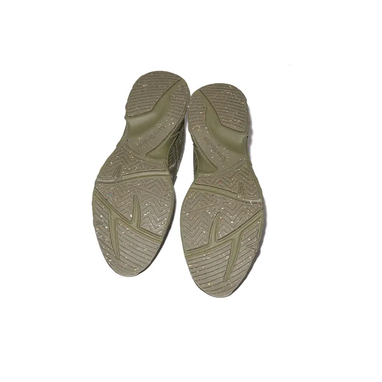 Acne Studios Low Top Athletic Shoes Men's Green-3