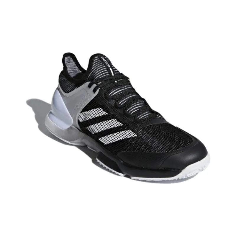 Adidas Adizero Series Tennis Shoes Men Low-Top Black/White-2