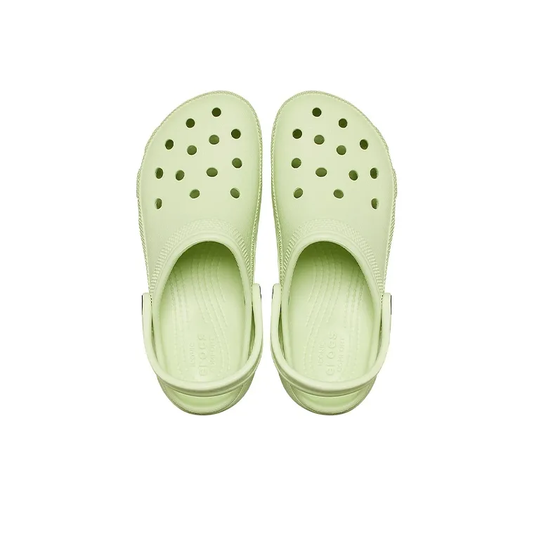 Crocs Classic Platform Clog Celery Women's-3