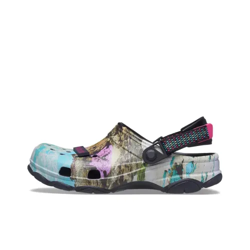 Crocs Classic All Terrain Clog Desert Pattern Stylish Casual Unisex Multi Color Sandals