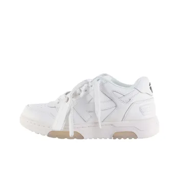 OFF WHITE Out Of Office 'OOO' Low White White Women's