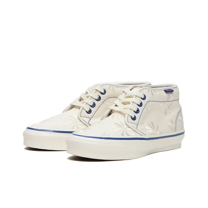 Vans Og Chukka Boot Lx Print White-1