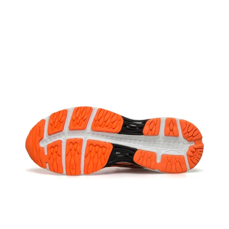 Asics Gel-Cumulus 18 Running Shoes Men Low-Top Orange/Black-4