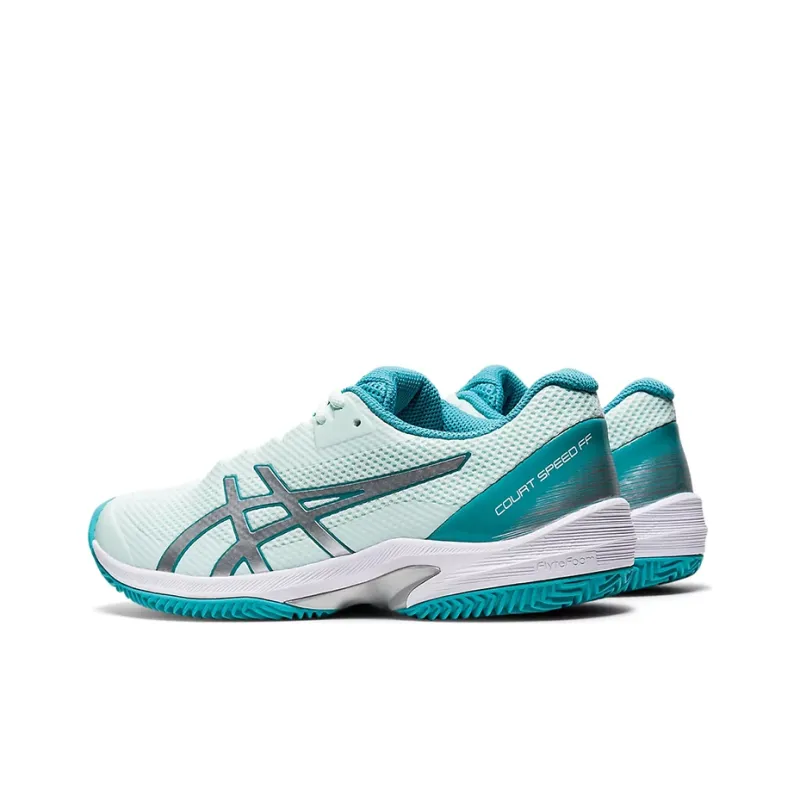 Asics Gel-Court Speed Running Shoes Women's Low-Top Blue-3